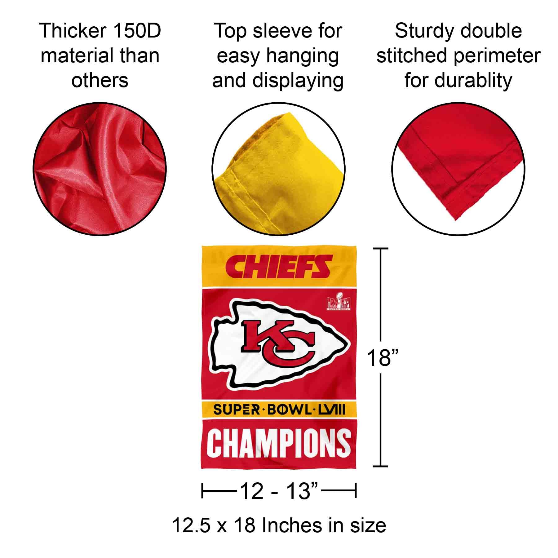 Amazon.com : Kansas City Chiefs 2024 Super Bowl LVIII Champions