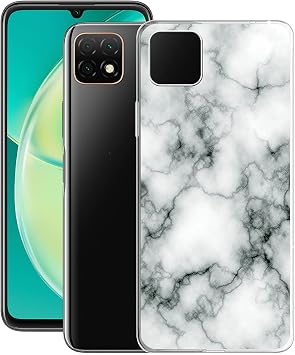 Funda para Huawei Nova Y60 (6,6 pulgadas), KJYF a prueba de golpes para  Huawei Nova Y60, cubierta trasera transparente antiarañazos [delgada, X  antiamarilleo] - mármol : Amazon.com.mx: Electrónicos