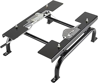 Tubular Steel Universal Seat Mounting Frame Kit with 7-Inch Slider for Classic Vehicles