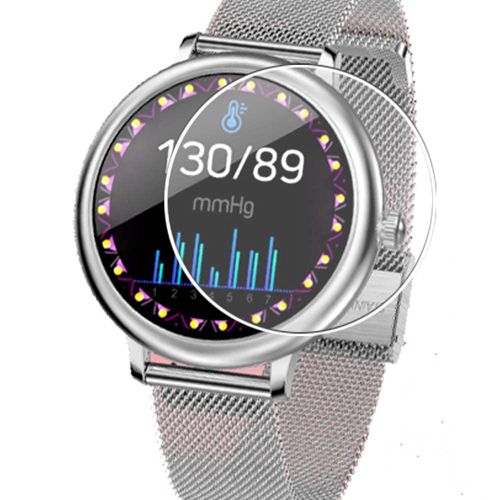 PuccyPuccy 3 Pack Screen Protector Film, compatible with BOZLUN CF80 1.08" Smart Watch Smartwatch TPU Guard （ Not Tempered Glass Protectors ） new version