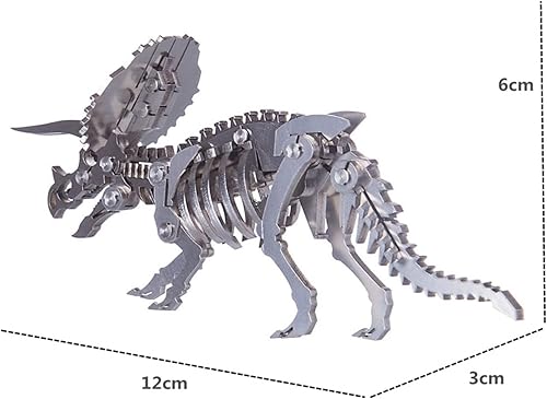 Vista 42 de Kit de modelo de rompecabezas de metal 3D, kit de modelo mecánico de metal, rompecabezas 3D para construir para adultos, rompecabezas rompecabezas