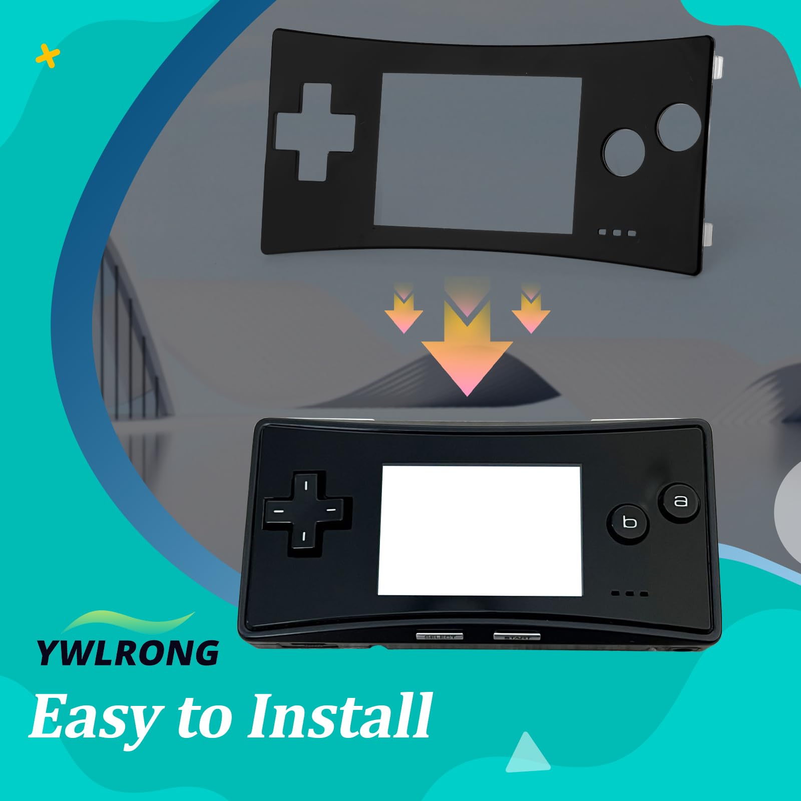 Amazon.co.jp: ゲームボーイマイクロGBMコントローラー用フェイス