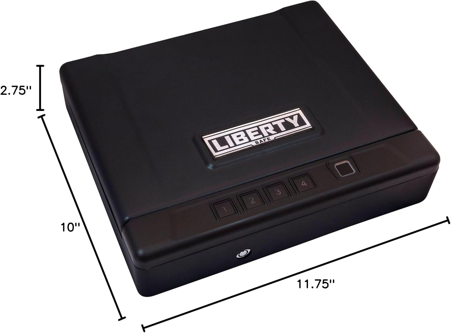 Liberty Safe HDV-150X Biometric Handgun Vault - Easy & secure access - Black