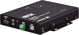 Tripp Lite HDMI Over IP Extender Transmitter - Up to 328 feet or 100 Meters - 4K 30Hz Video, 4:4:4, PoE (B162-001-POE)