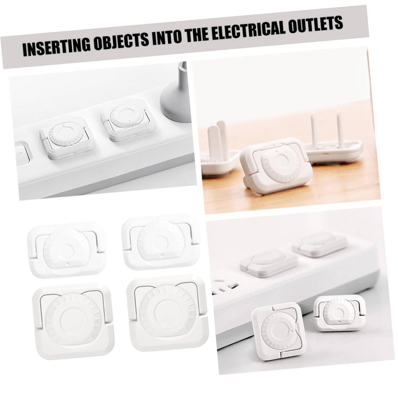 Hemobllo 120pezzi Coperchi Per Elettriche Sicuri Per Protezione Per Outlet Design Facile Rimuovere Per Adulti e