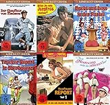  Erotik Kino Kultklassiker DER CHAUFFEUR VON MADAME + AUCH NINOTSCHKA ZIEHT IHR HÖSCHEN AUS + WILLST DU EWIG JUNGFRAU BLEIBEN + HAUSFRAUENREPORT Teil 1 + TRUCKER REPORT + NACKT & KESS IN DER PARTEI 6 DVD Collection