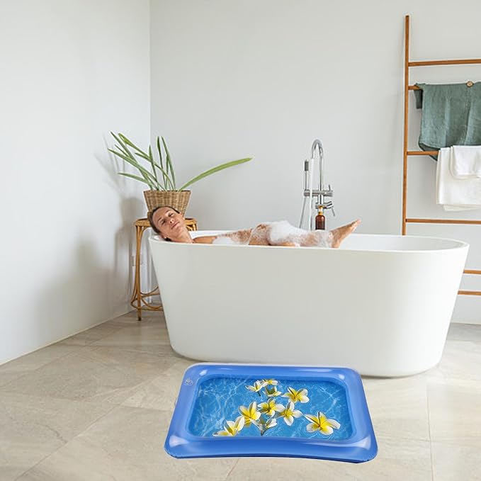 Pileta Inflable para Baño de Pies, Portátil, Azul miniatura 7