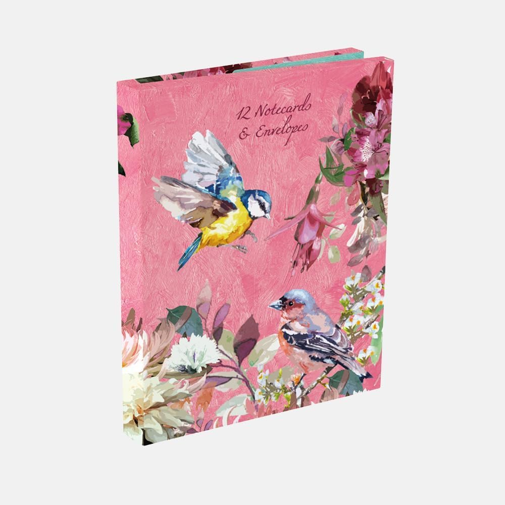 Notecard Wallet – Set of 12 Blank Notecards with Envelopes (126 x 176mm) – Greeting Cards in Wallet for Thank You Notes & Messages (Symphony B) — image 1