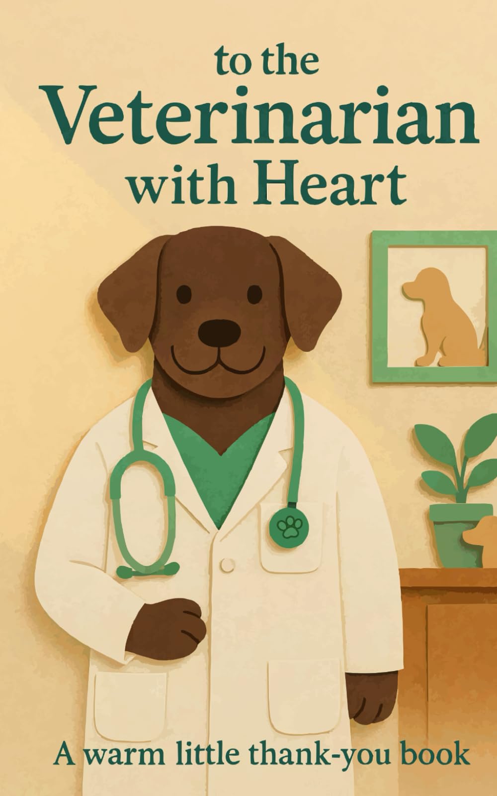 To the Veterinarian with Heart: A warm little thank-you book. (Heart of the Job Series)