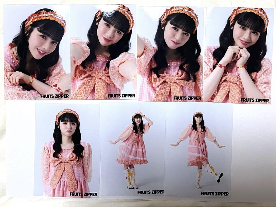 Amazon.co.jp: コンプセット鎮西寿々歌 生写真 FRUITSZIPPER