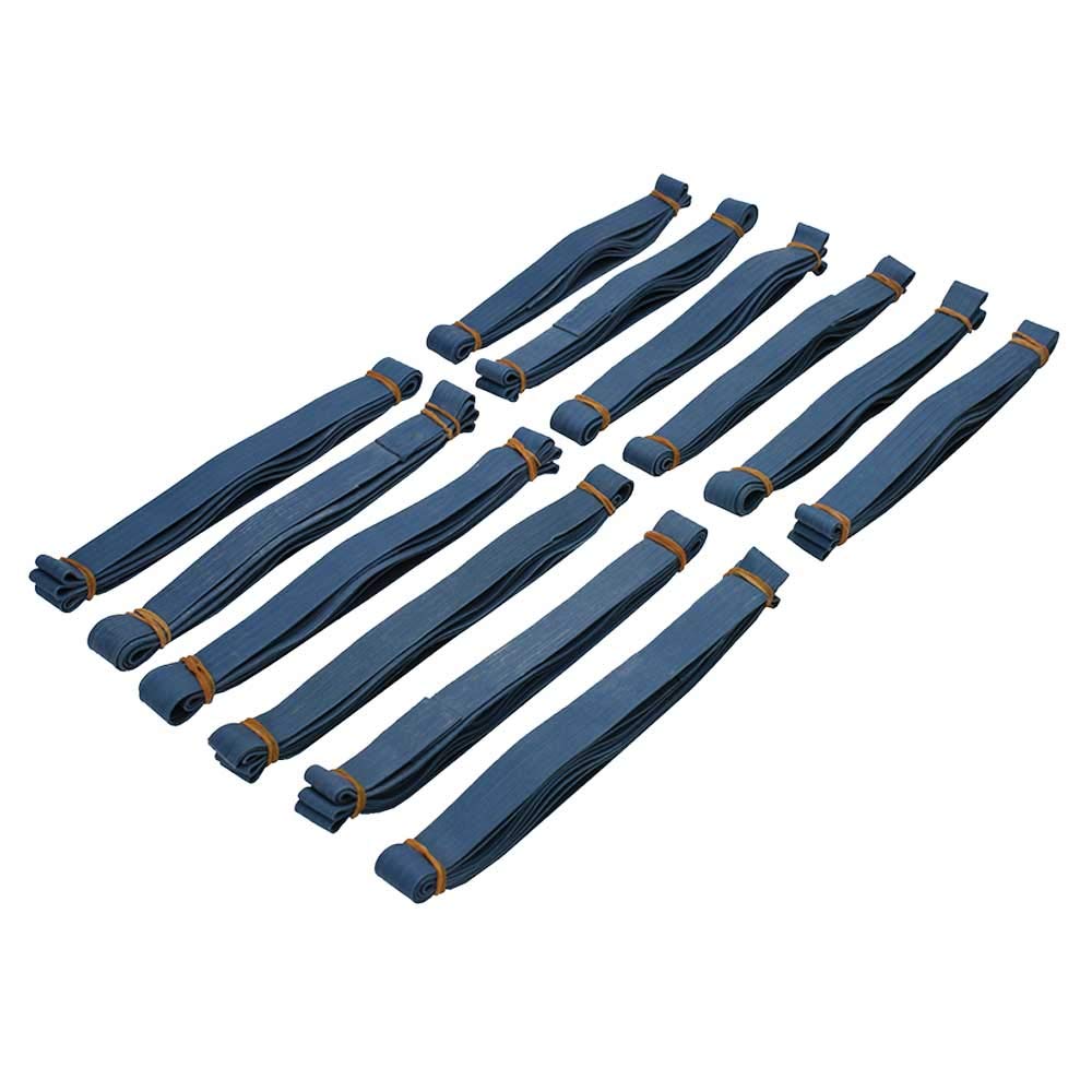 US Cargo ControlLarge Rubber Moving Bands - 36 Inch Unstretched - 72 Inch Fully Stretched - Blue Moving Rubber Bands for Moving Supplies - Includes 12 Big Rubber Band Straps