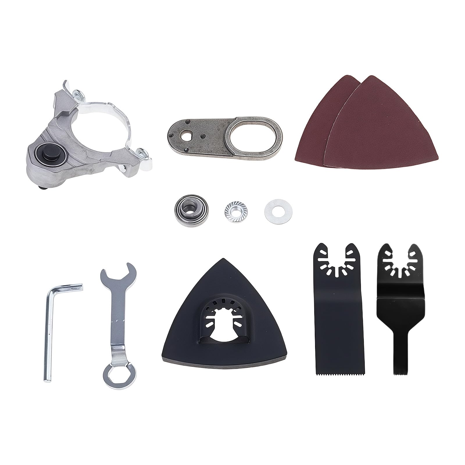 Angles Grinder Conversion Adapter to Multi Tool Quick to Change Carbon Steel for DIYer Projects Various Applications Antislip Grip and Locking Device Secure Handling