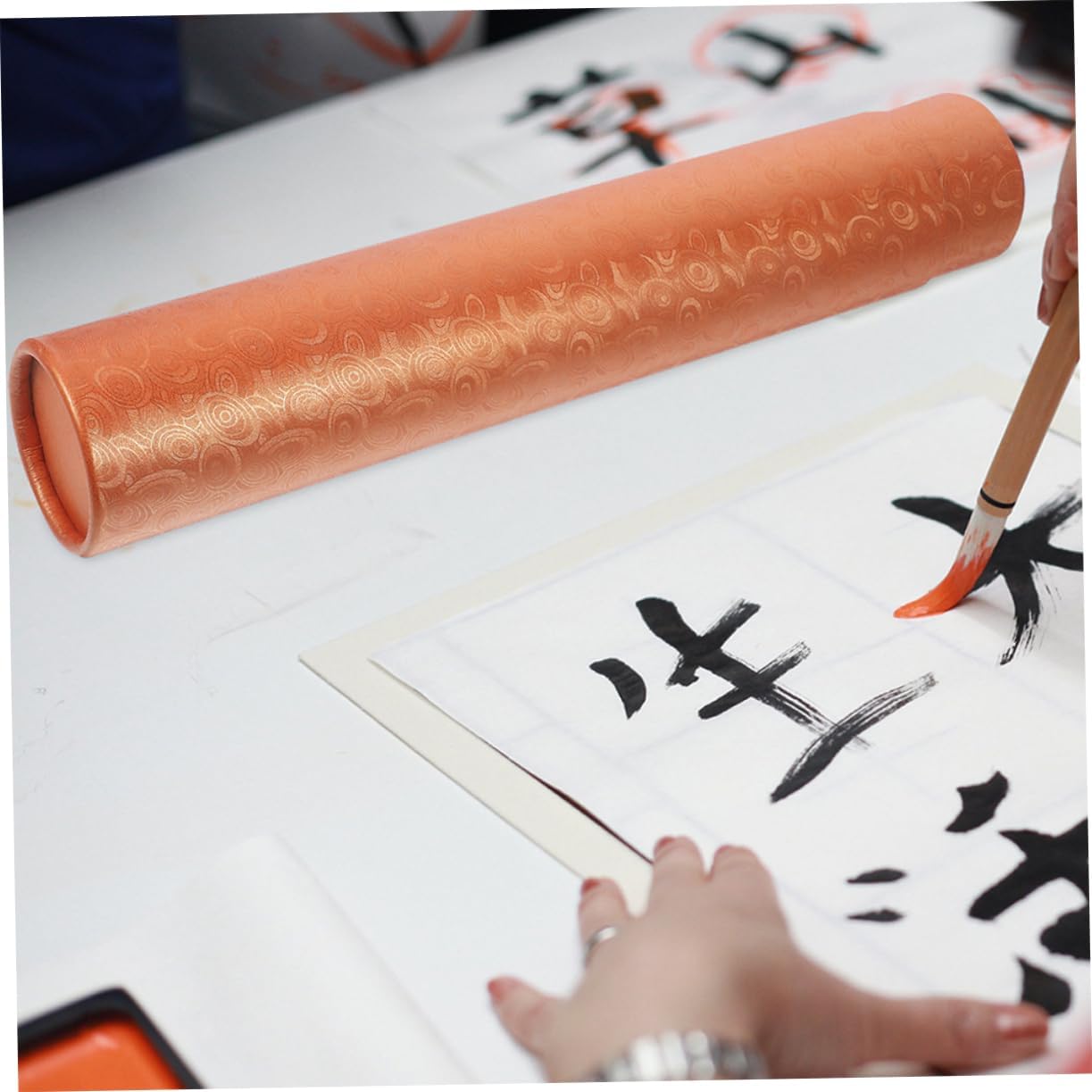 2pcs Telescoping Poster Tube for Artwork and Calligraphy Transport