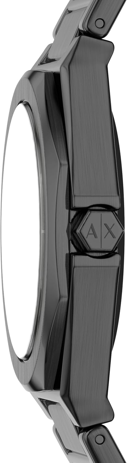 A|X Armani Exchange Octagonal Stainless Steel Watch for Women