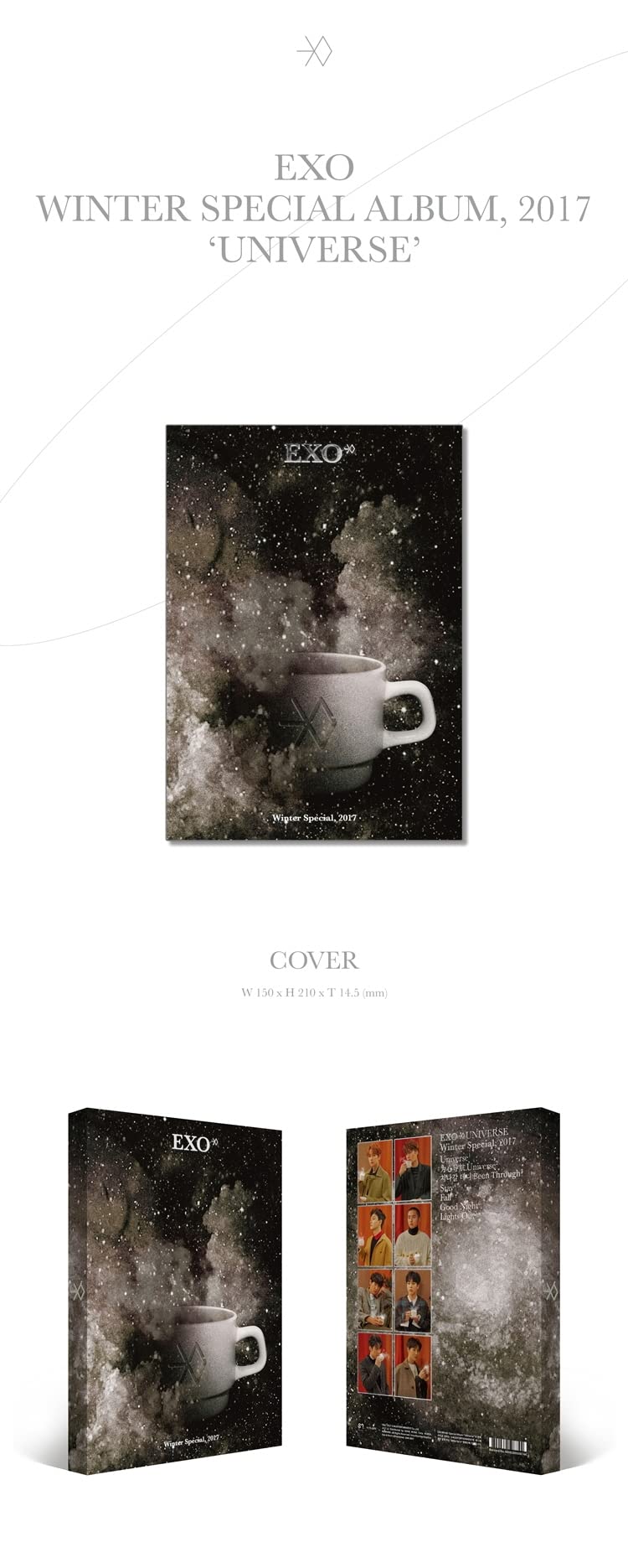 EXO 韓国版 Universe 2017 Winter Special 限定版 EXO - Winter Special Album 2017 - Amazon.com Music
