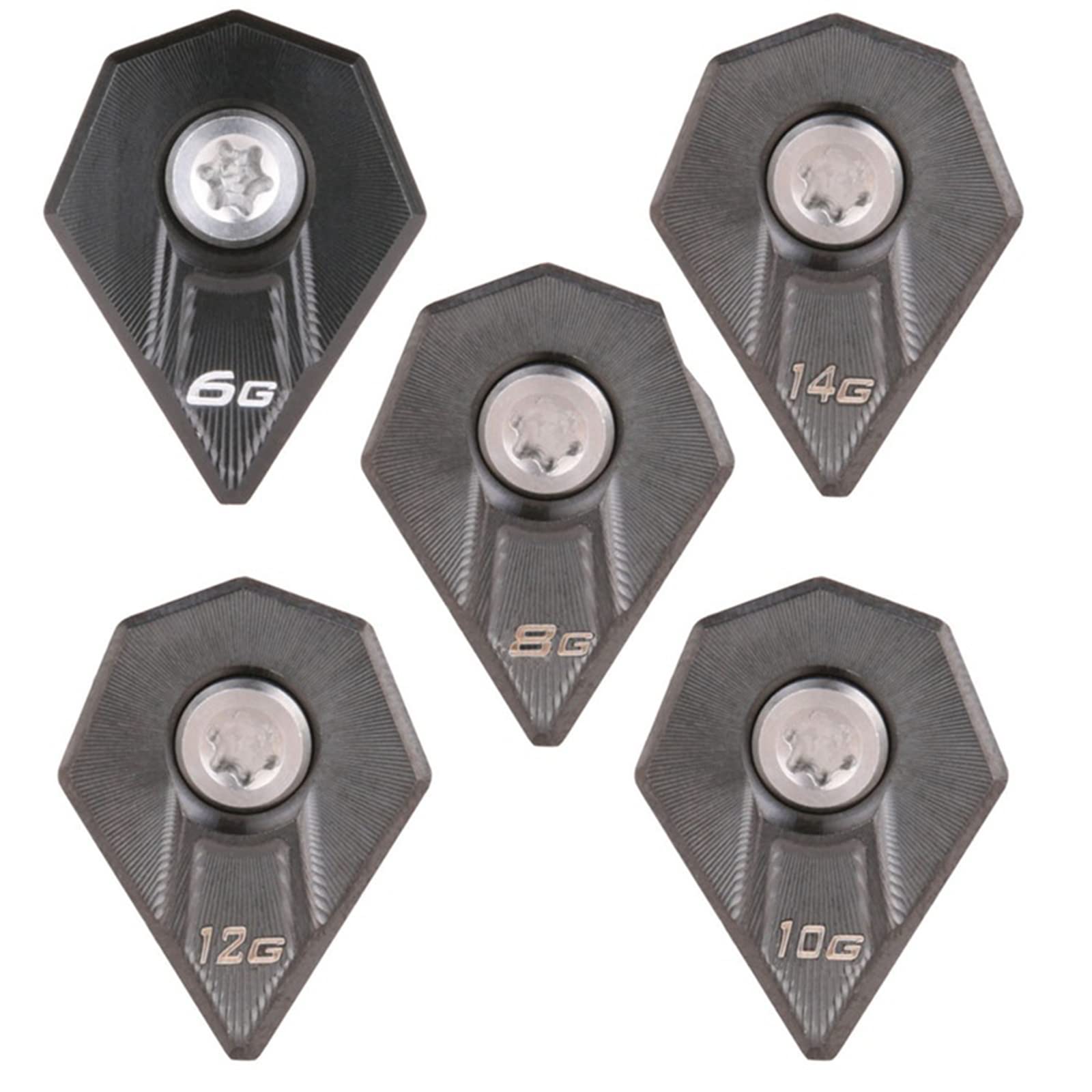 Metal Club Heads Accessories Pack Weight Wrench Club for Key Weight Wrench Screws Blue for Key