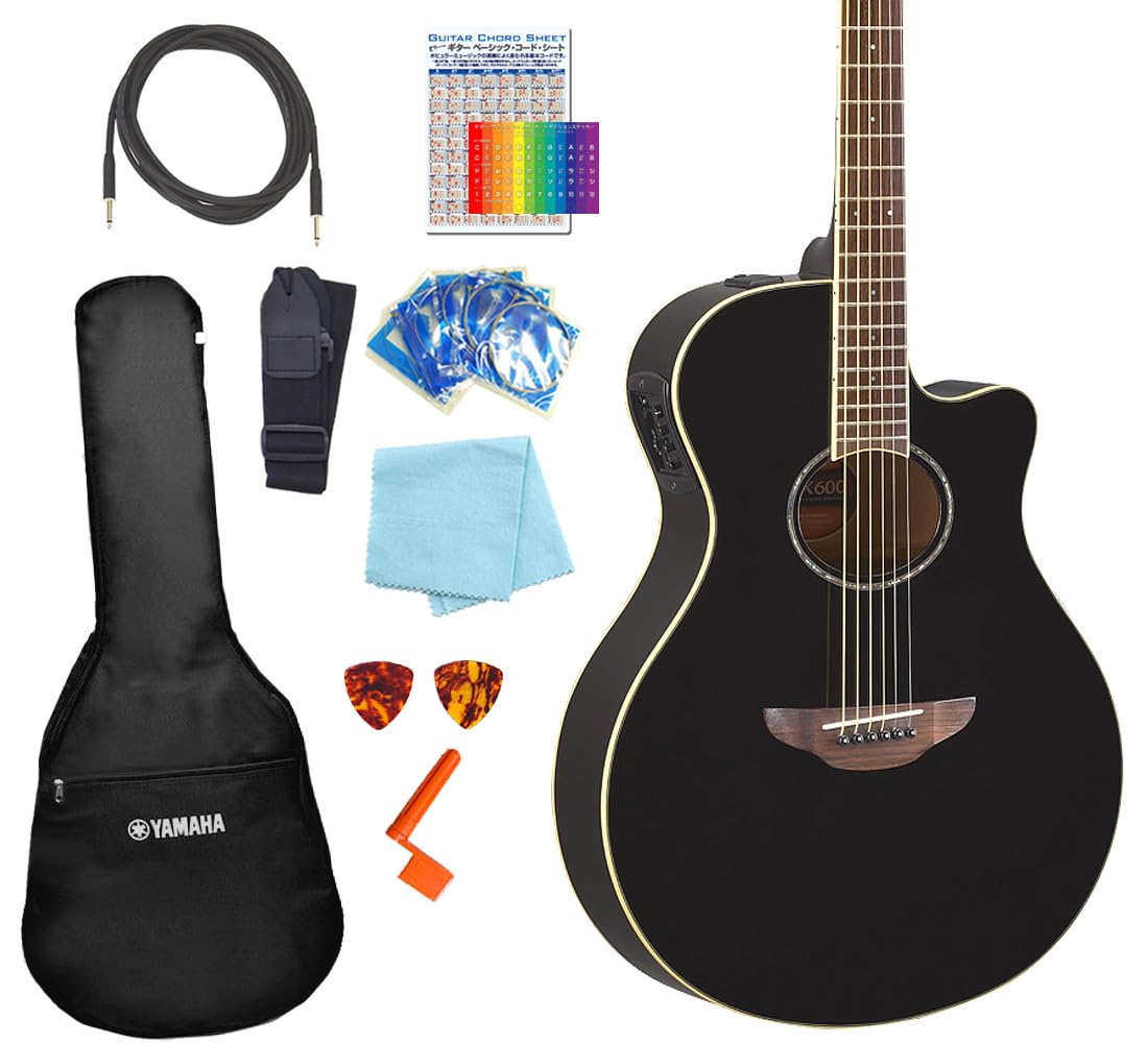 Amazon | ヤマハ エレアコ YAMAHA APX600 BL 初心者 入門 10点 セット