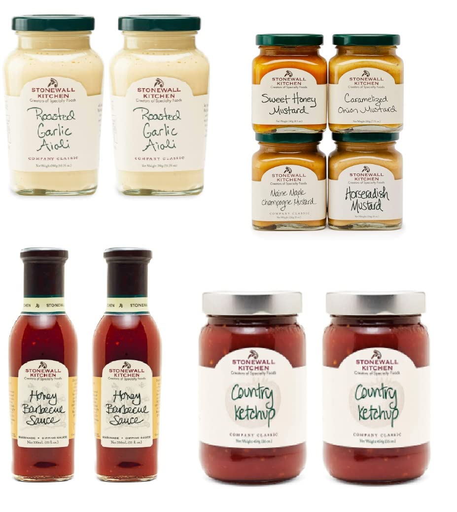 Stonewall Kitchen Condiment Bundle Includes 2 Roasted