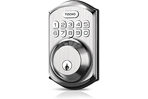 TEEHO TE001 Keyless Entry Door Lock with Keypad: Best Door Lock for Home Security