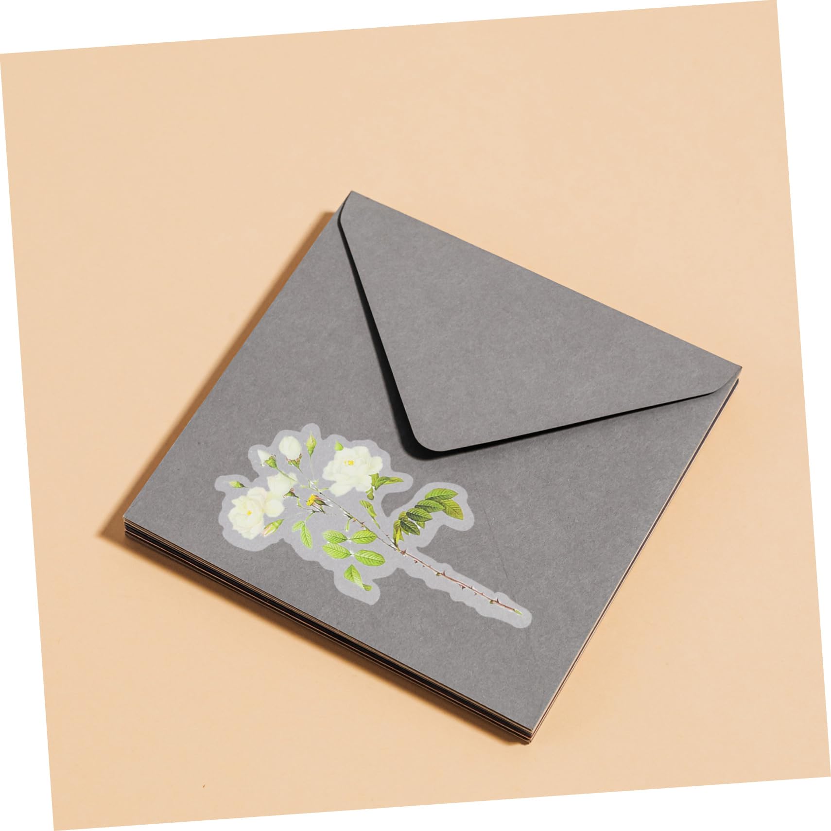 4 Stück Pakete Retro Pflanzen Aufkleber Wasserdichte Pet Blüten Sticker für Scrapbooking Diy Tagebuch Bastelprojekte pro Paket Selbstklebend Kinderfreundlich