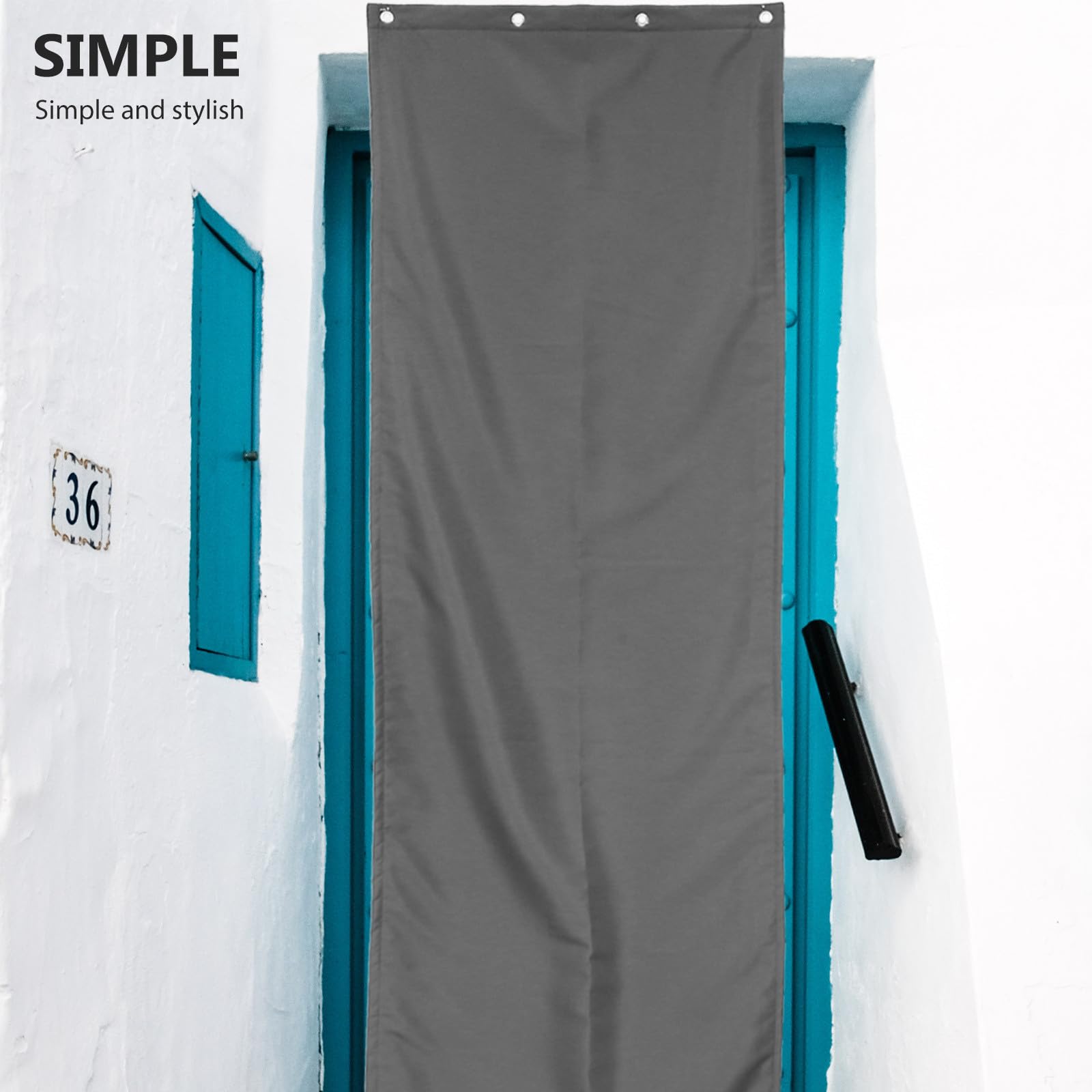Thermovorhang Türvorhang Winter Verdickt Polyester Baumwolle