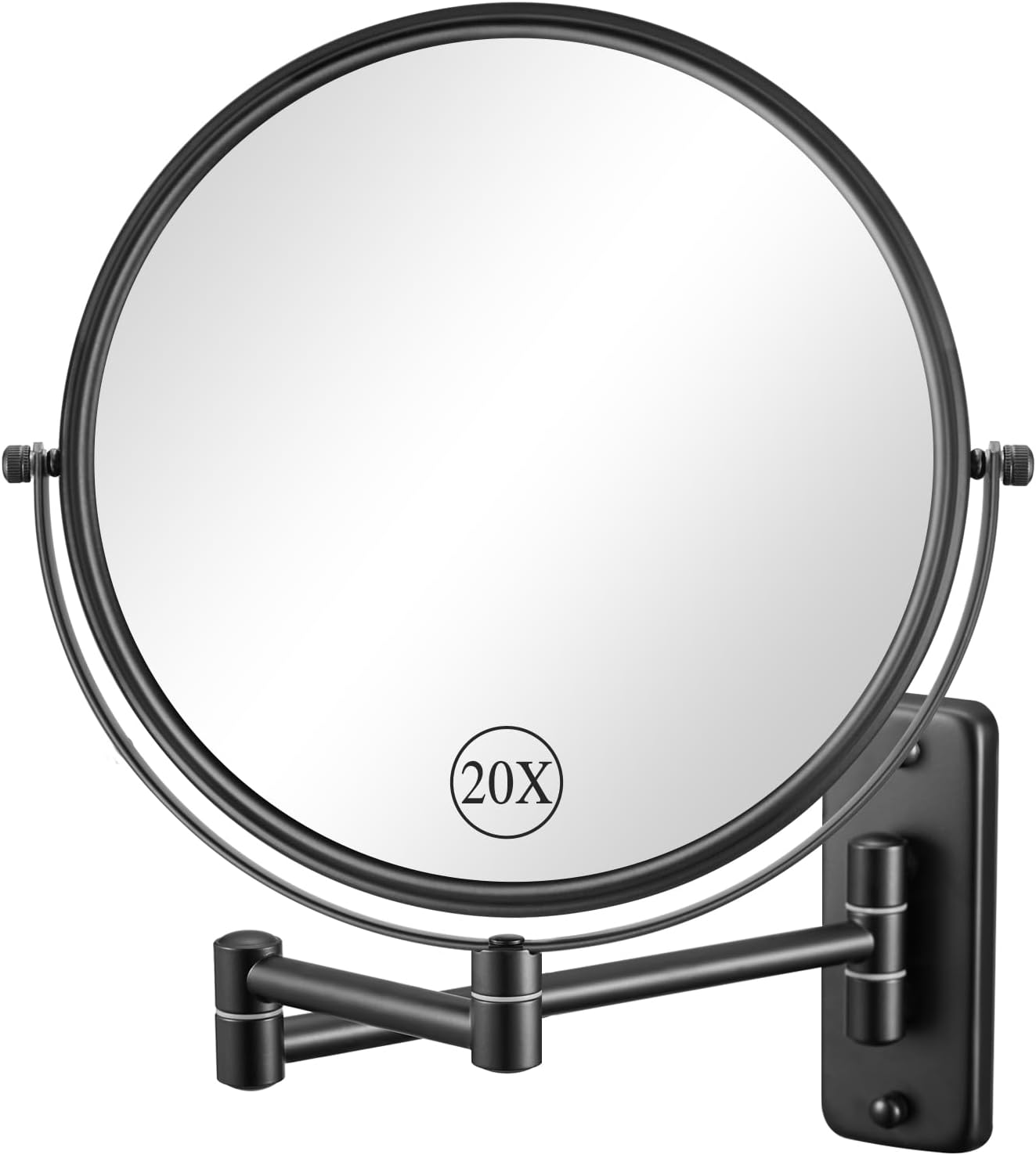 20X/1X Wall Mounted Makeup Mirror,...