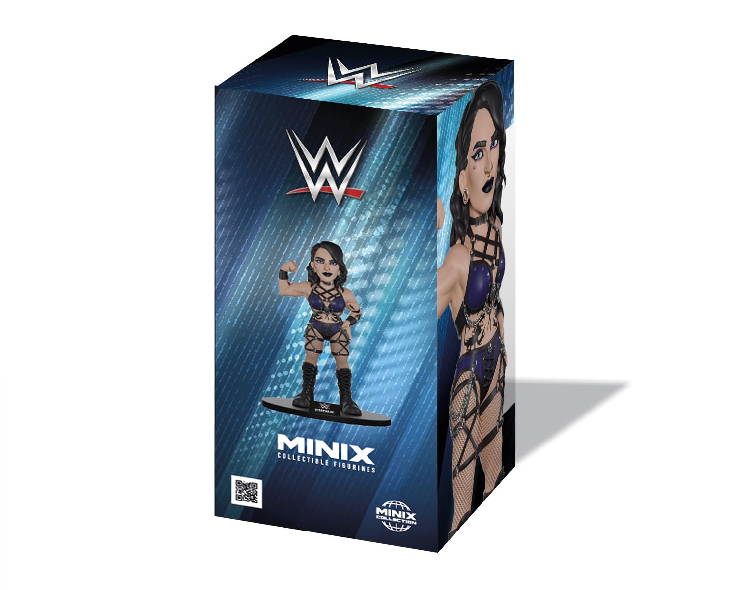 Minix WWE Rhea Ripley Collectible Figurines #129 : Amazon.co.uk