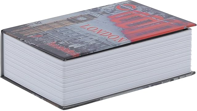 Innovative Book Safe Box, Portable Diversion Book Safe with Combination Lock, Simulation Book Shaped Safety Storage Box for Storage Money