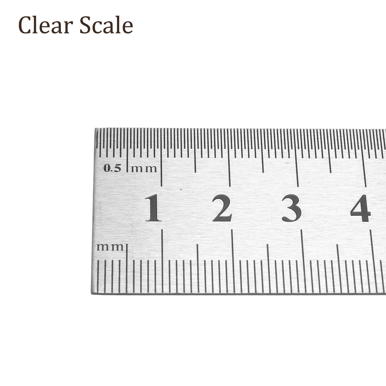 Kozelo Metal Straight Edge Ruler - Image 2