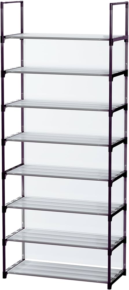 Amazon｜ZENTOU 8段ワイド 【新型壁＆靴保護機能】 シューズラック