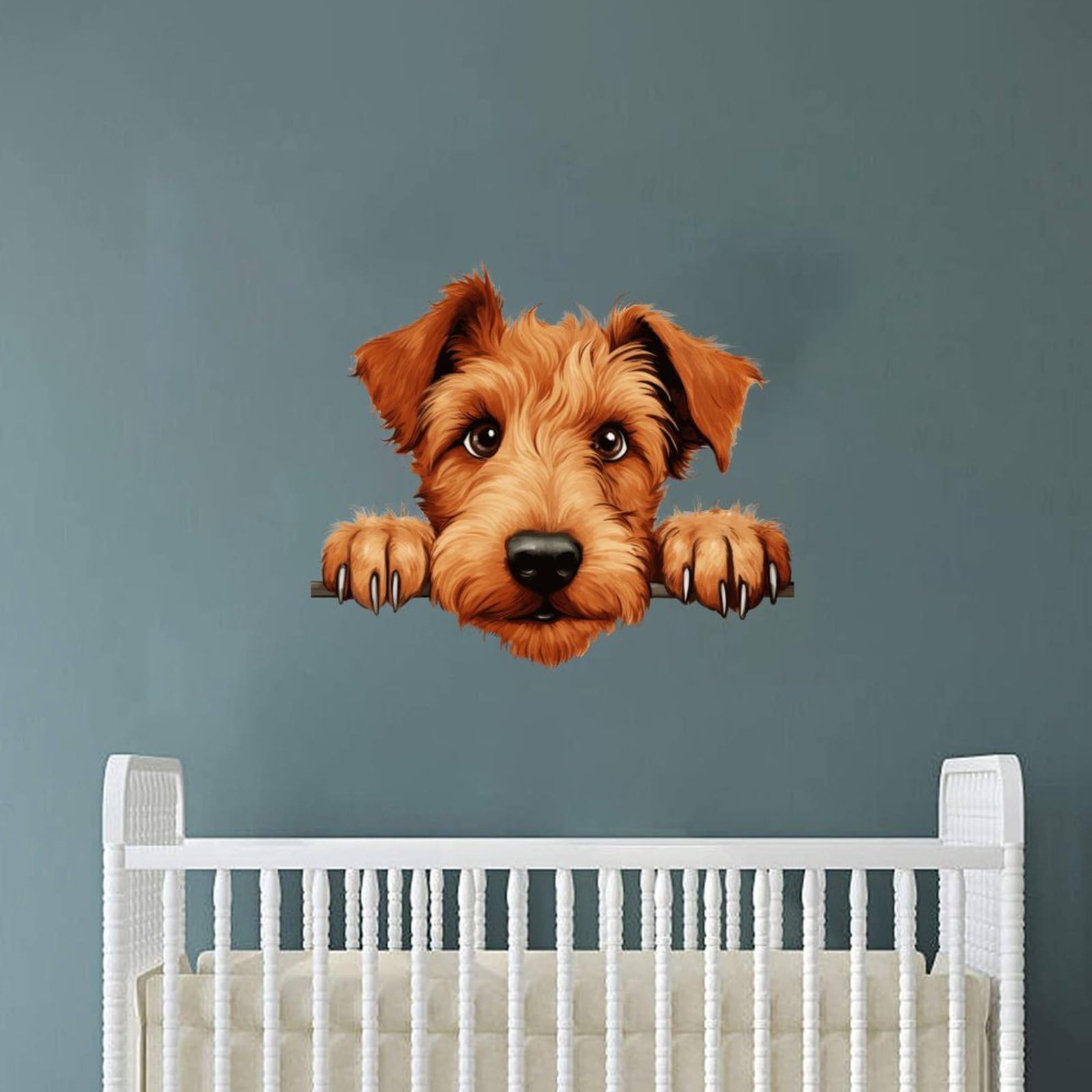 Amazon.com: Irish Terrier Stickers Peeking Dog Decals Stickers