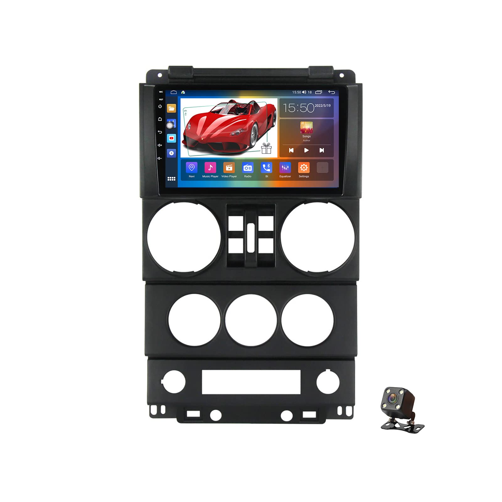 Buy DLYAXFG Android 11.0 Head Unit Double Din Car Stereo Sat Nav for J