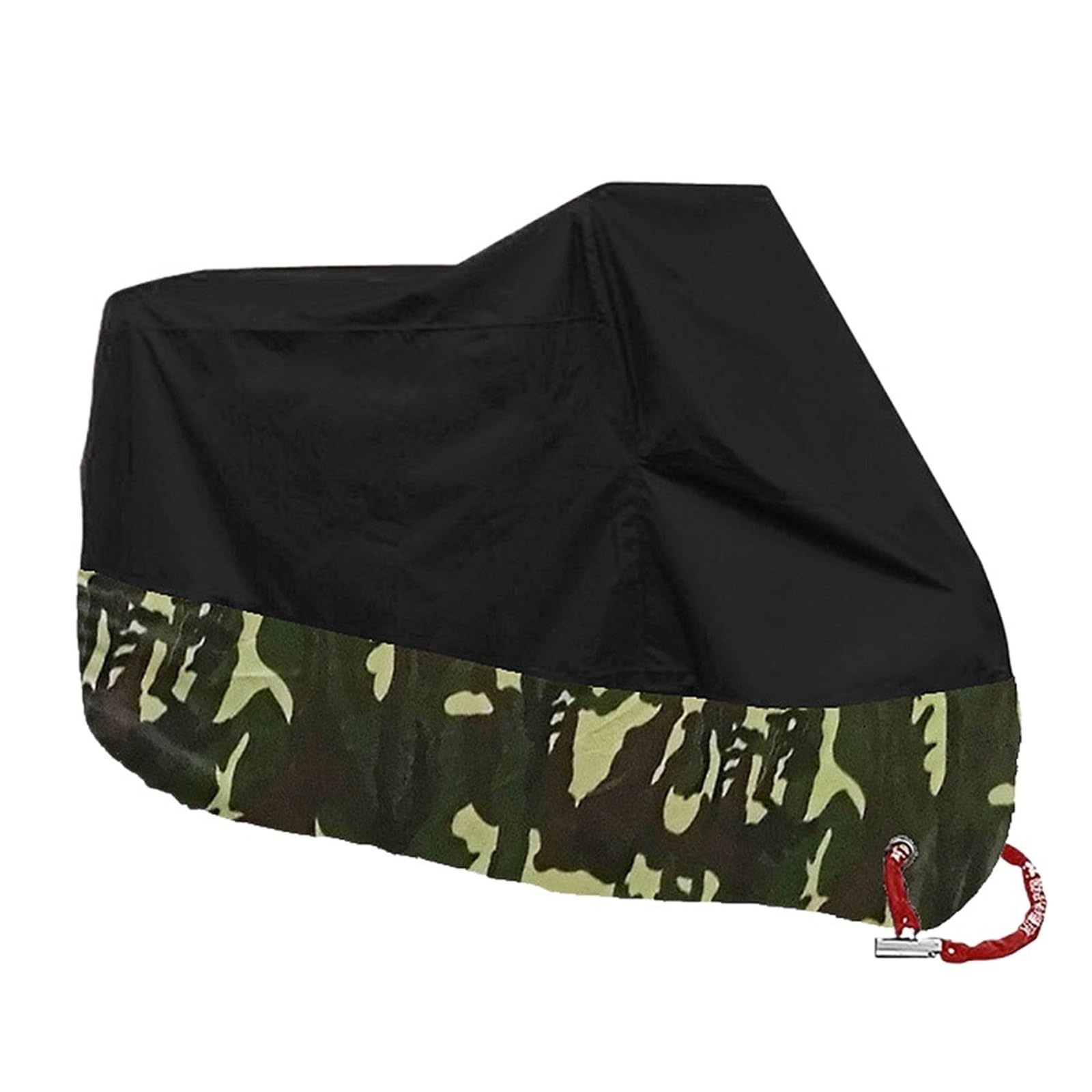 bike cover Motorcycle Cover Funda Rain Waterproof Dustproof UV Protective Coat Indoor Outdoor Motorbike Scooter for Travel Camping Transportation(Fluorescent,4XL for 2301-2600mm)