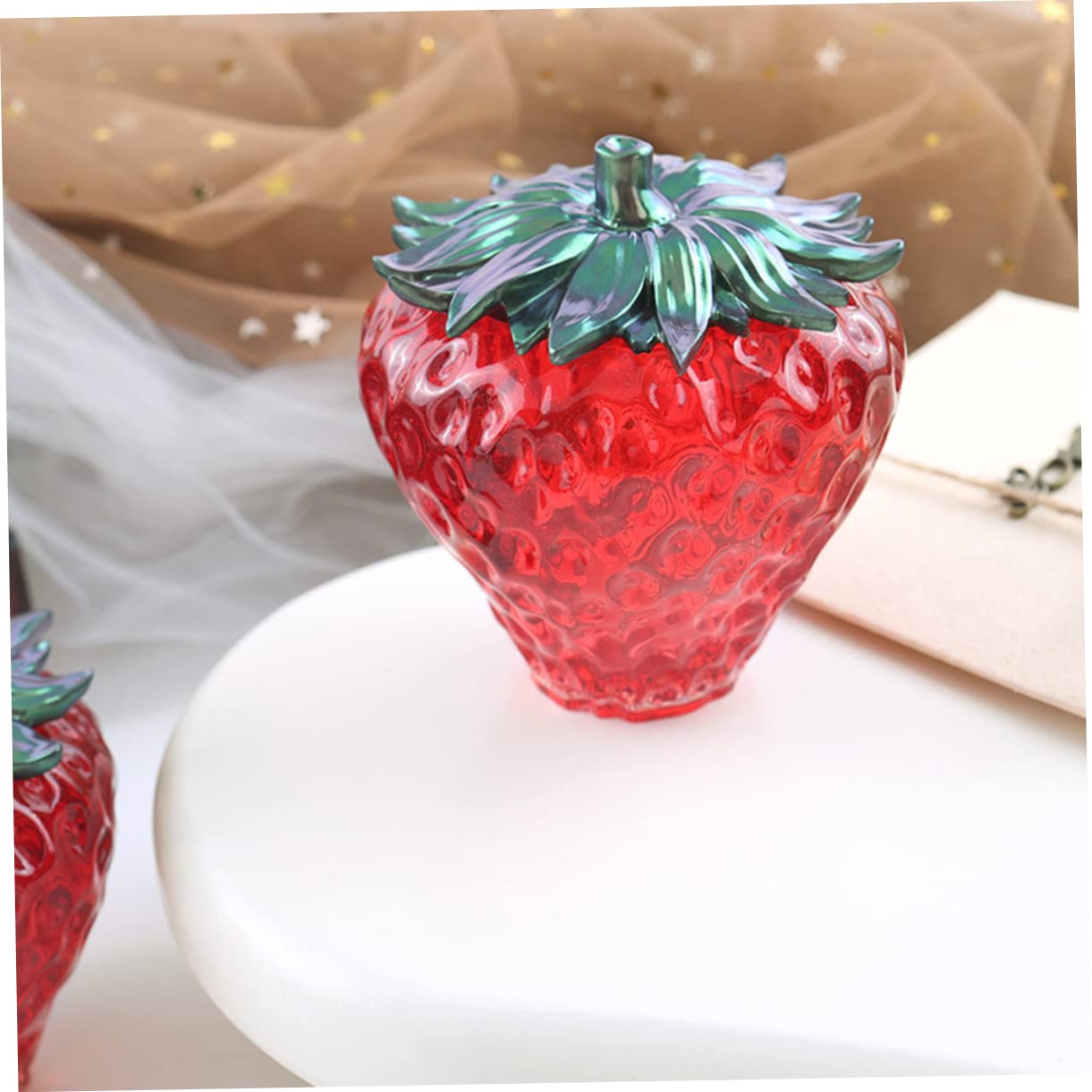 Veemoon 5 Set Stampi Silicone per Barattolo Frutta Stampo Fai da Te per Vaso Frutta Resistente e Flessibile per Decorazioni e Regali Creativi