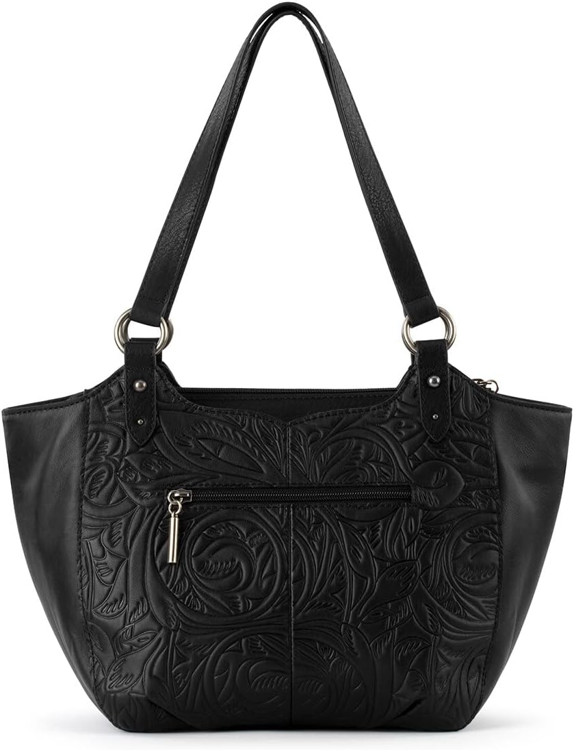 The Sak Womens Bolinas Leather Satchel - Image 5