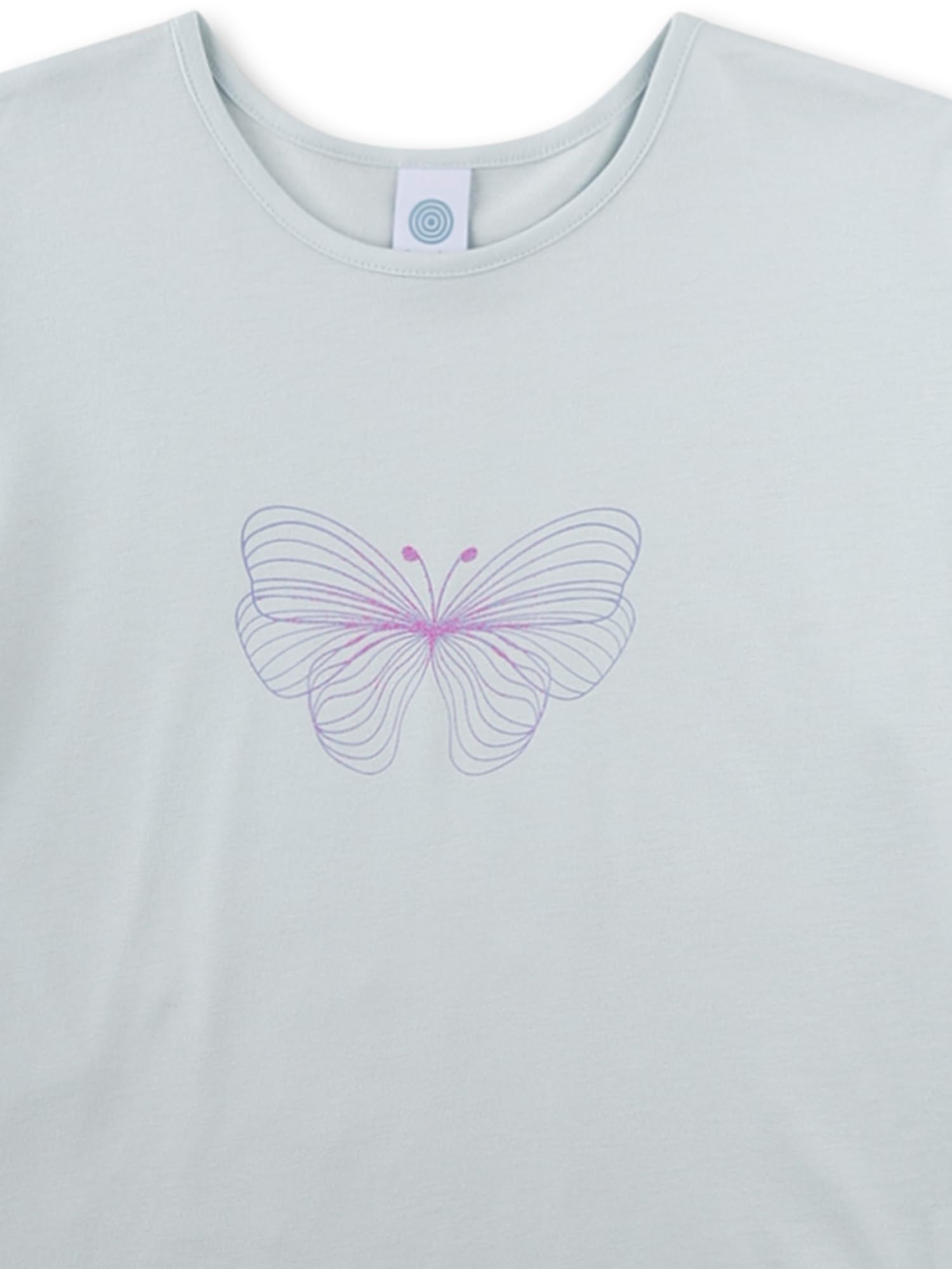 Sanetta 246100 Juego de Pijama, Turquesa, 128 cm para Niñas