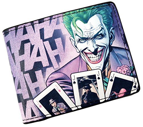 DC Comics The Joker Bi-Fold Wallet
