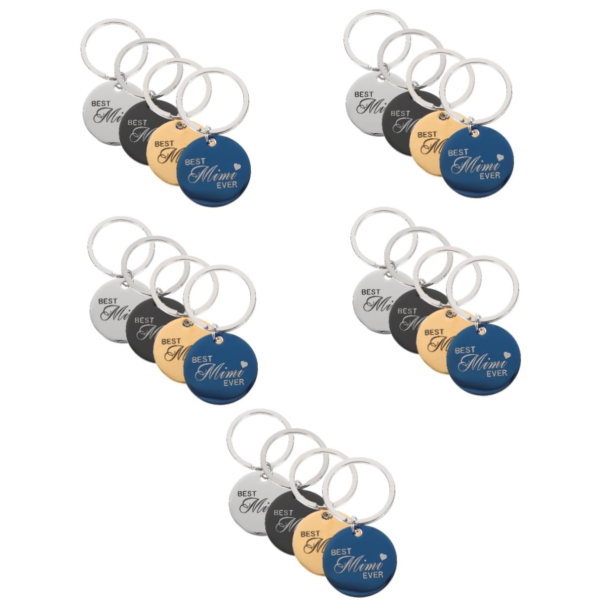 BESPORTBLE 20stücke Rundhals Edelstahl Haustier Id Tags Personalisierte Hundemarken Für Katzen Und Hunde Gravur Von Namen Und Adressen Für Haustier-
