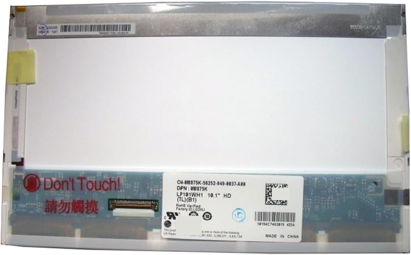 LP101WH1 LED Screen Replacement Display 1366x768 40 Pin