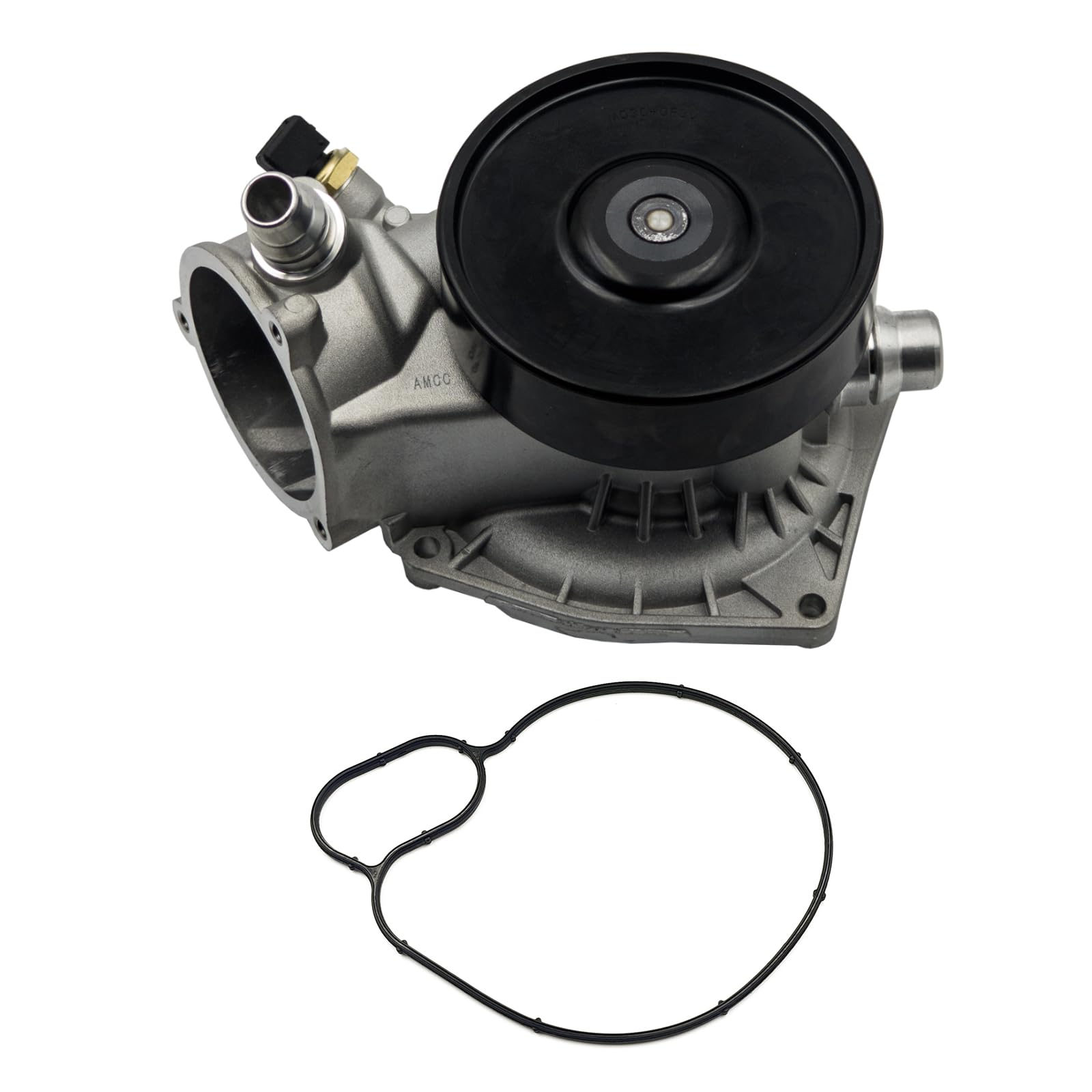 AMCC Engine Water Pump with Gasket Compatible with BMW 550i, 550i GT xDrive, 550i xDrive, 650i, 650i Gran 650i xDrive, 750i, 750i xDrive, Alpina B7 X5