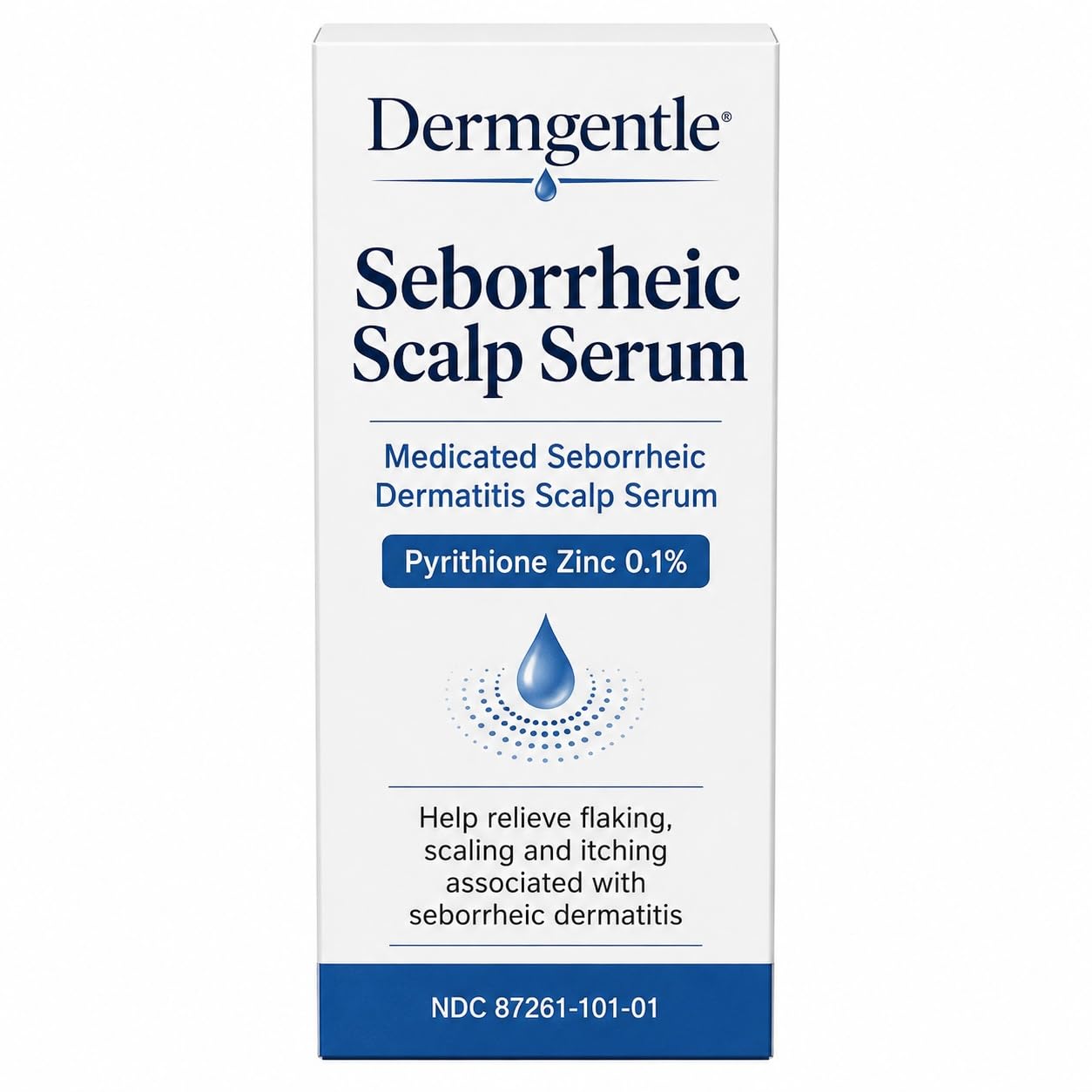 Seborrheic Scalp Serum 8X Fast Acting Soothing Skin Care