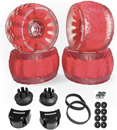 Miniatura 4 de IWONDER Cloud Wheel Discovery 105mm120mm for Evolve Boards Wheels and Pulley Conversion Kit