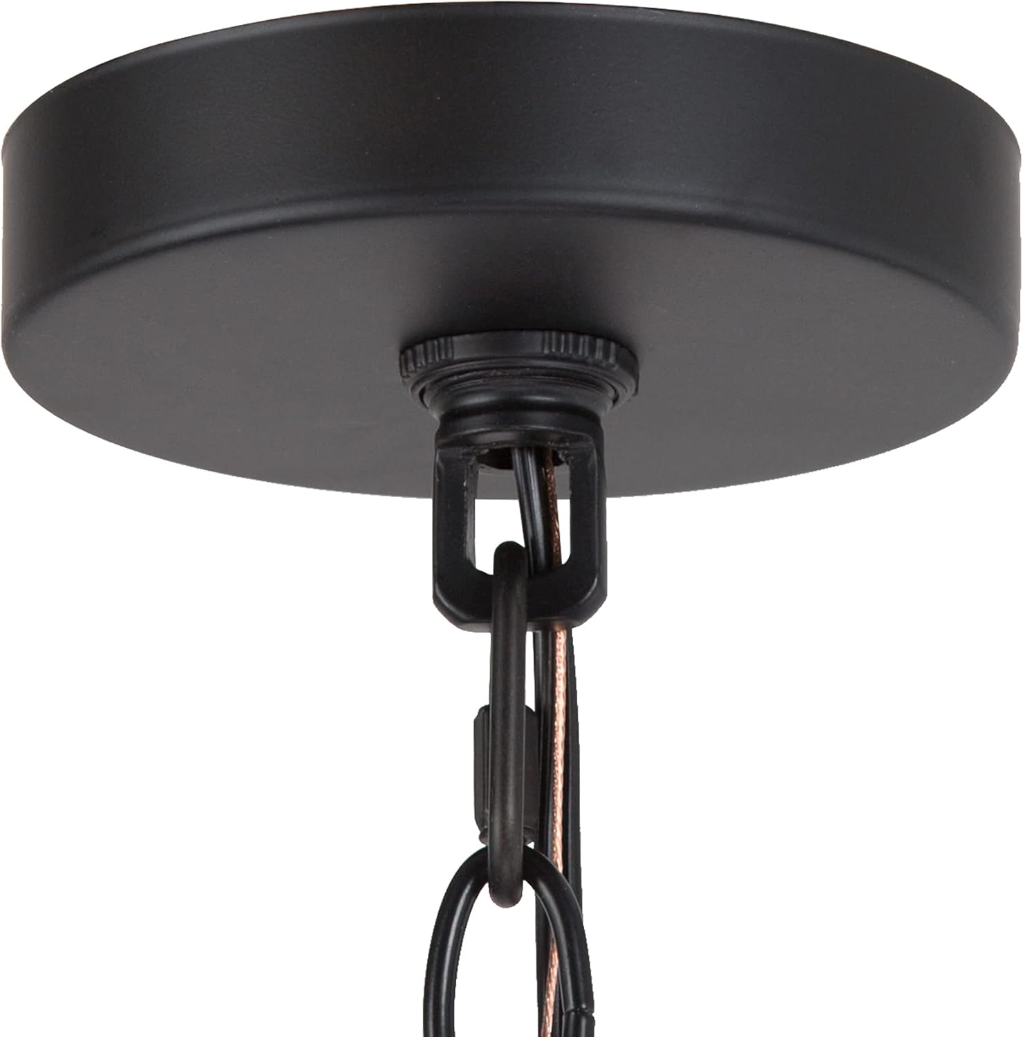 Durent Lighting Black and Gold Chandelier, Modern 4 Light Chandelier Light Fixture with Cage Shape for Dining Room, Bedroom, Living Room, Kitchen Island and Foyer