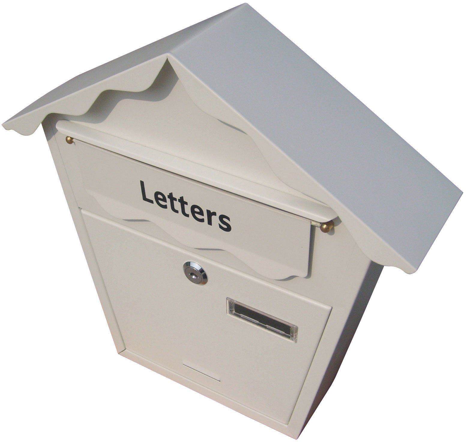 Post Box Key Book Am Tech White Letterbox Postbox Mailbox Letter Post Mail Box Lockable ...