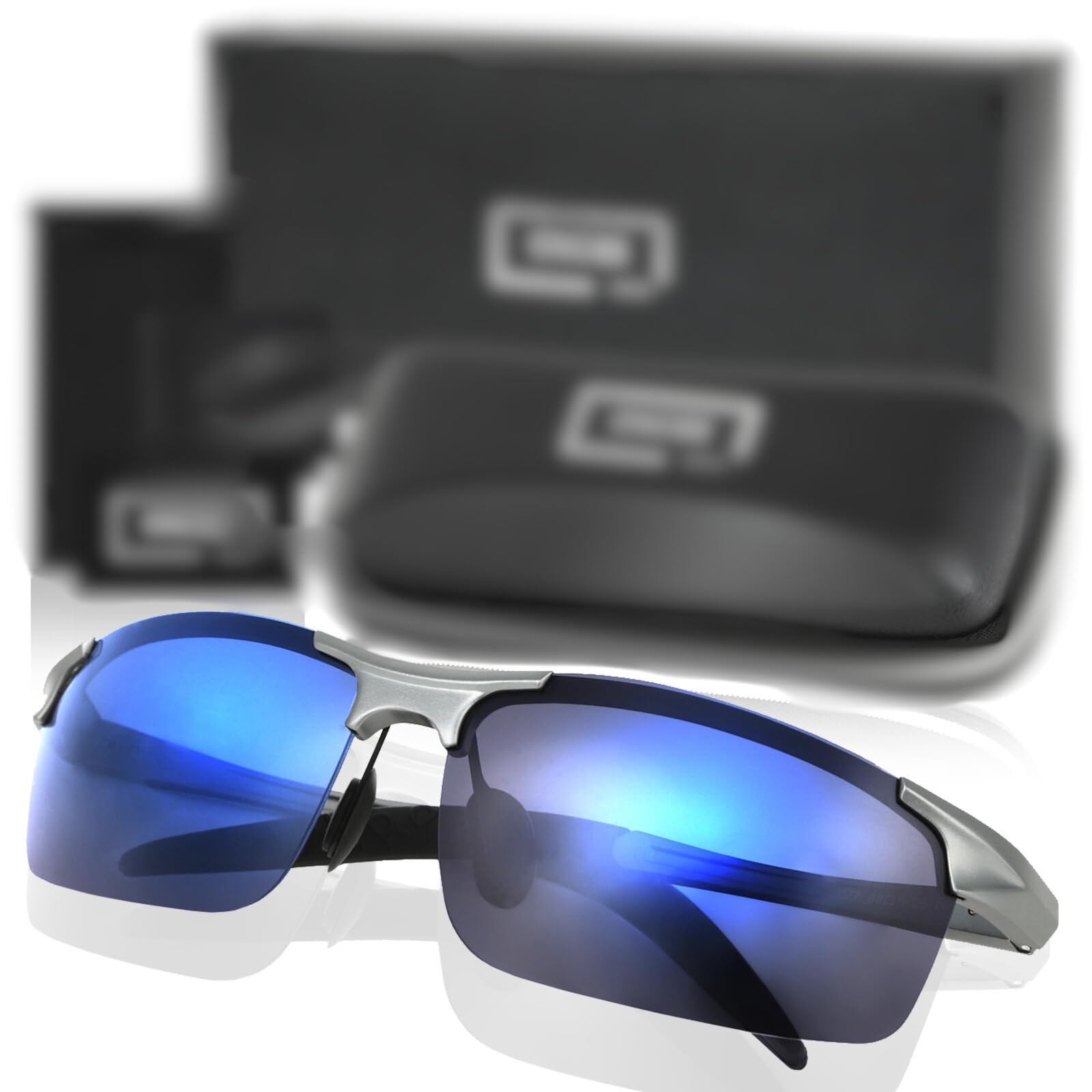 Amazon | [OSCEE] サングラス メンズ 偏光 【日本眼鏡普及光学器検査