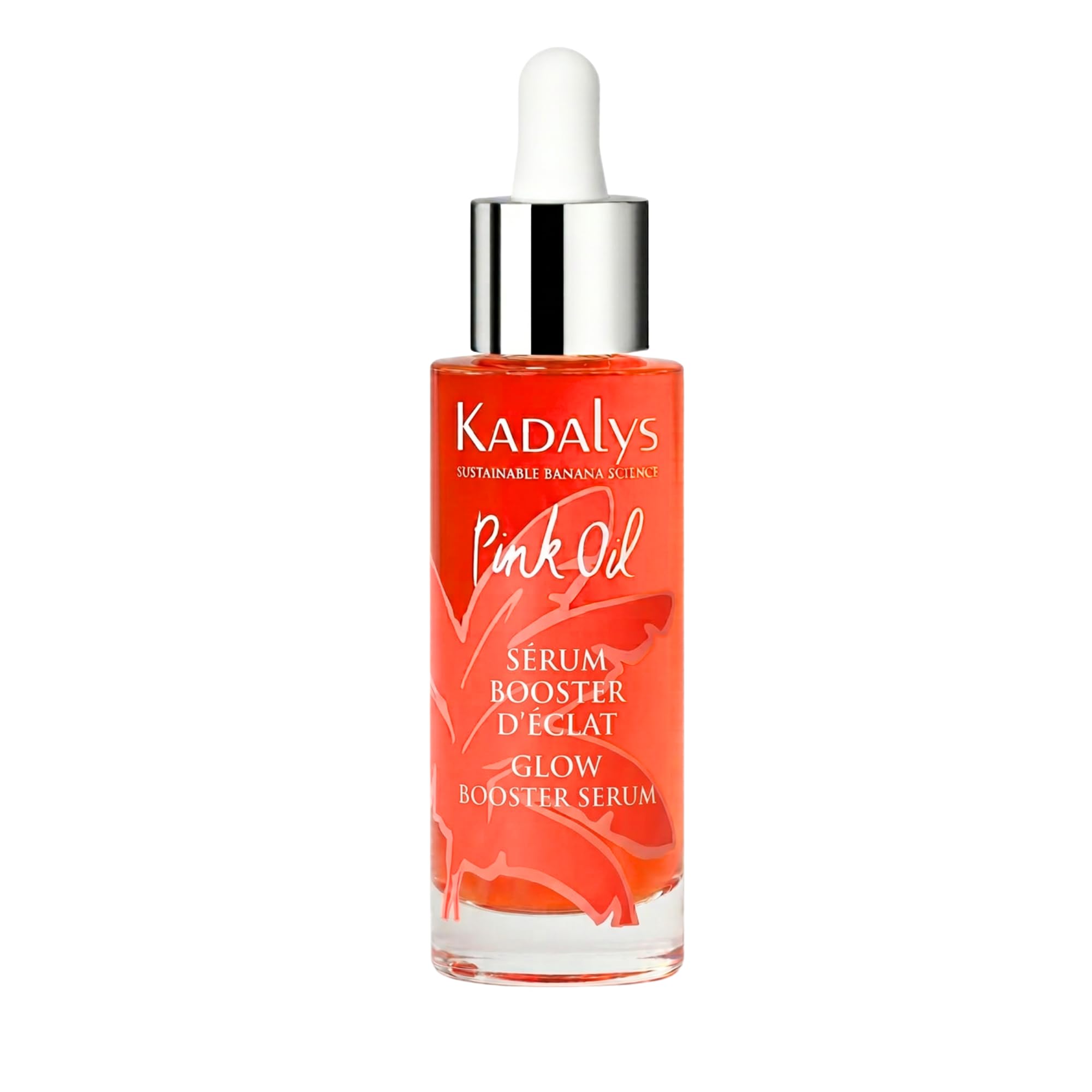 Sérum Booster d’Éclat Pink Oil certifié BIO – Sérum Visage Éclat Anti-Taches – Pink Oil Banane Rose & Gingembre, Fabriqué en France 30 ml