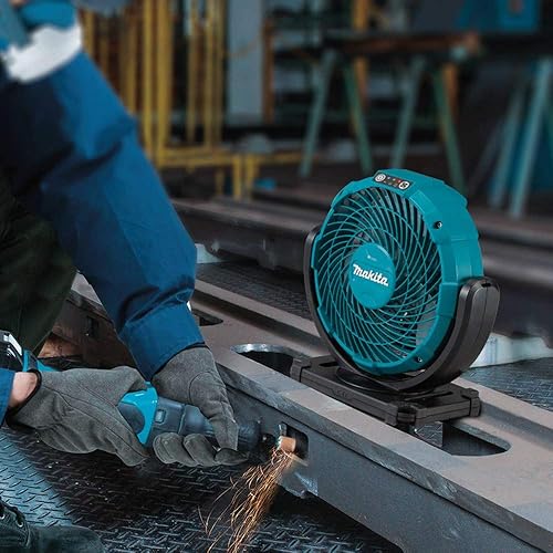 Miniatura 6 de Makita CF100DZ 12V max CXT Ventilador inalámbrico de iones de litio de 7-1/8 pulgadas, solo herramienta, azul