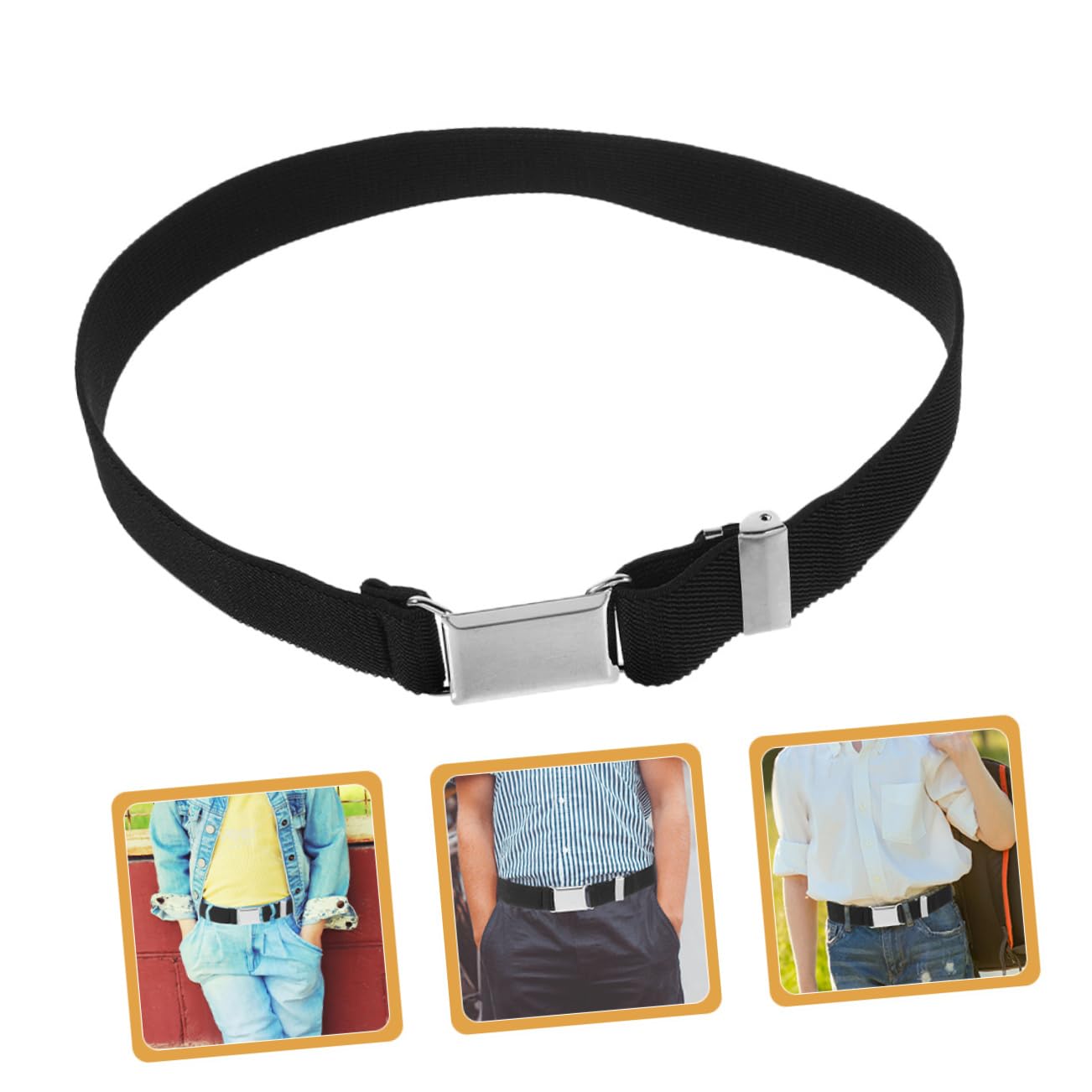 CONGARTENO Adjustable Elastic Belt for Boys/girls Boys and Girls Waist Belt for Pants