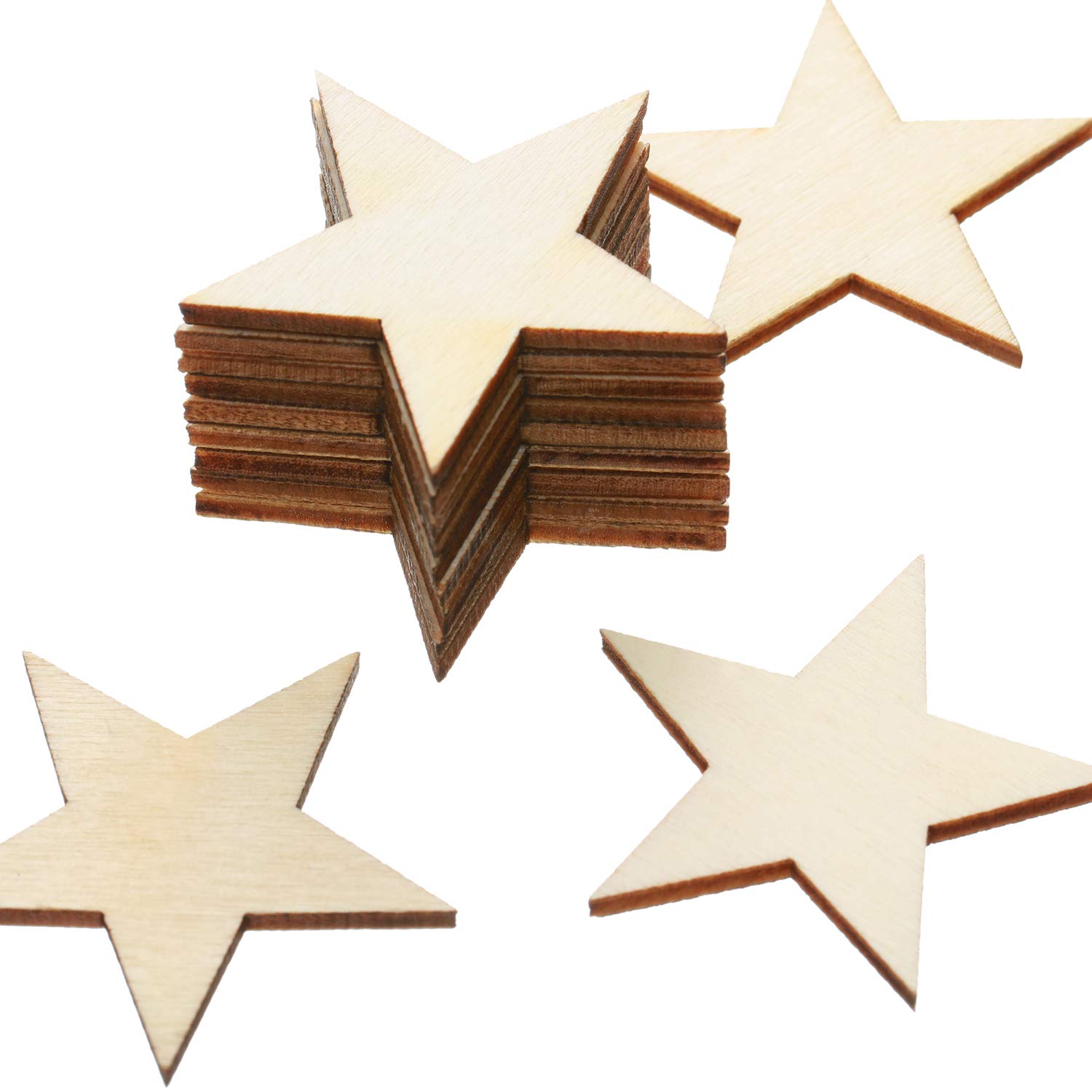 Wooden Stars For Crafting