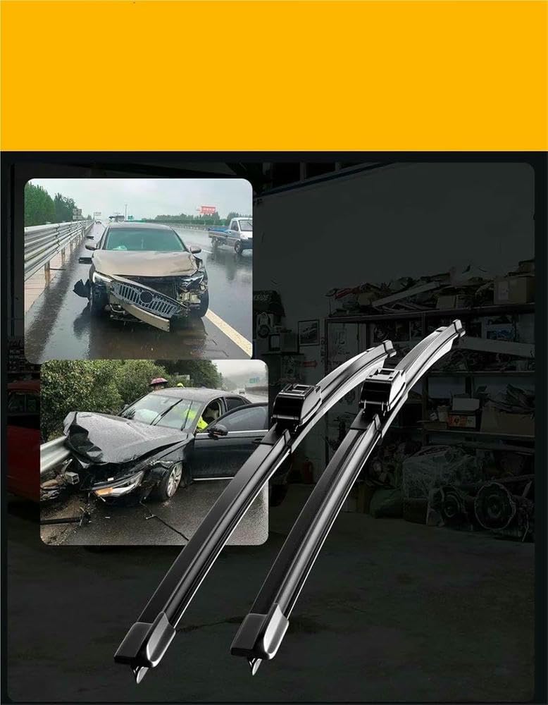 QILING Escobillas de limpiaparabrisas para Coche Escobillas de limpiaparabrisas Delanteras Escobillas de limpiaparabrisas para Dacia para Jogger 2021-2024